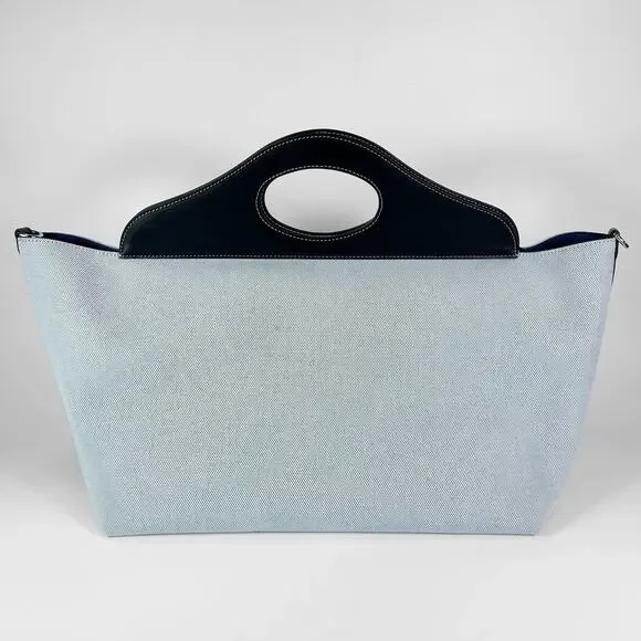 Burberry Canvas Cabas Pocket Tote Bag - Picture 3 of 13